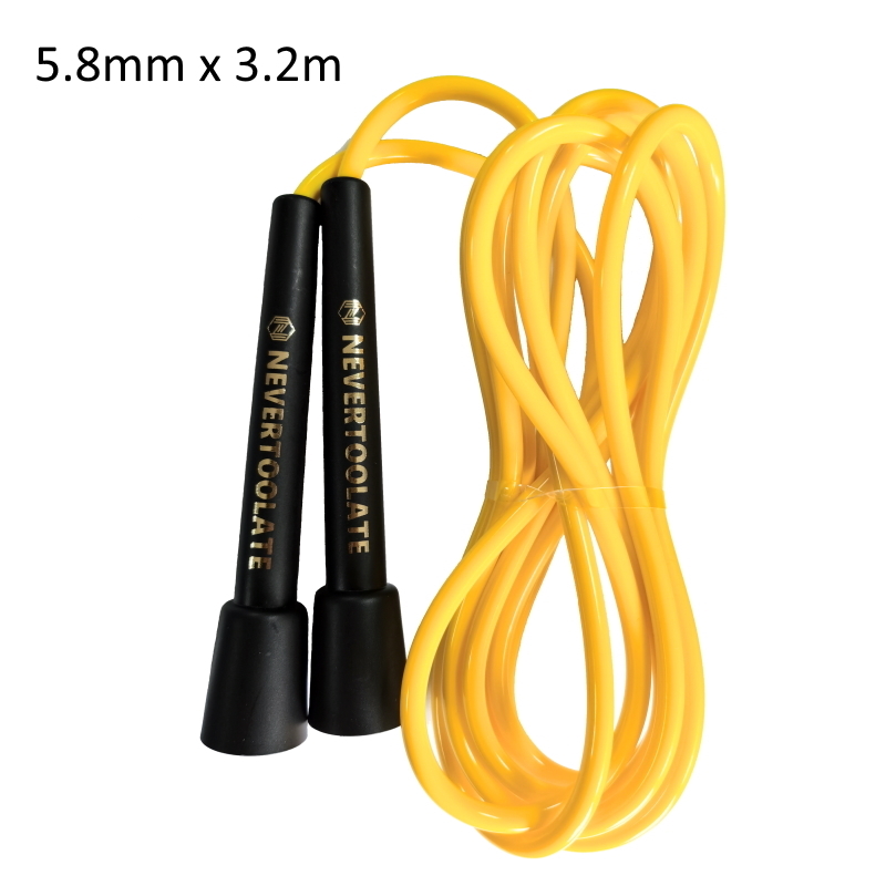 Speed Skipping Rope - NEVERTOOLATE 143 грамм, диаметр 5,8 мм,