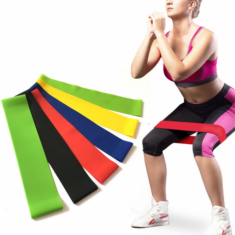 Yoga Fitness Ring - 5 шт. эластичных ремней для йоги,