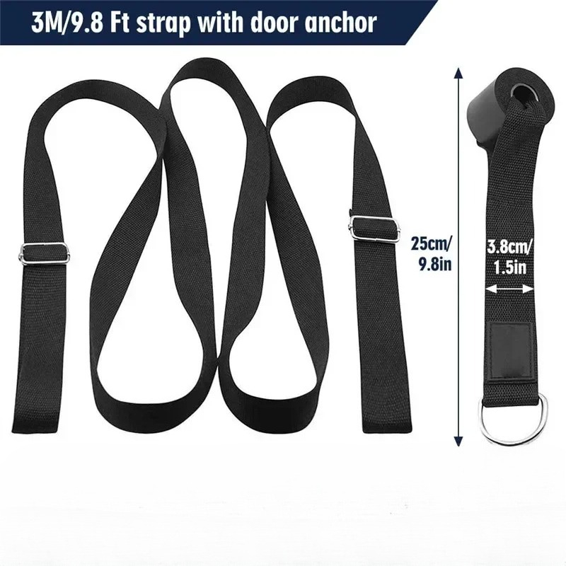 Yoga Fitness Ring - Эластичный ремень для растяжки ног 3M