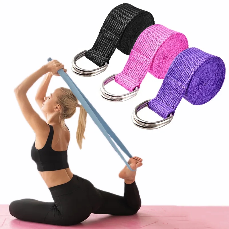 Yoga Fitness Ring - 183*3,8 см ремень для йоги, хлопковый
