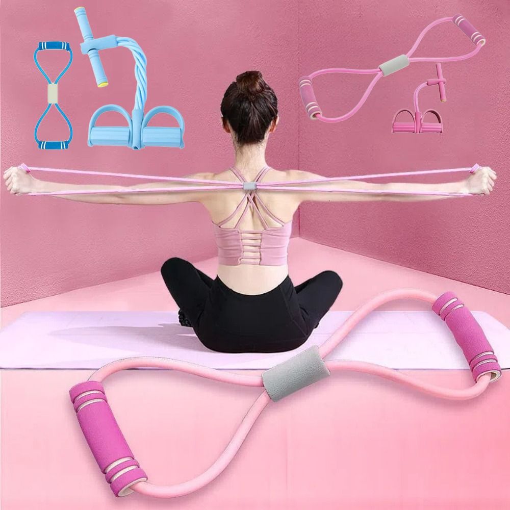 Yoga Pedal Puller Fitness Equipment - Набор из 6 эластичных лент для