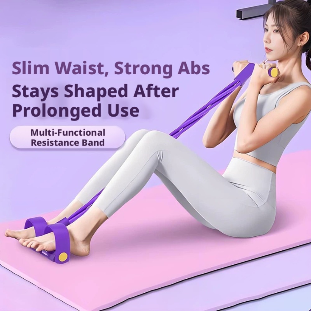 Yoga Pedal Puller Fitness Equipment - Многофункциональный эспандер / Эластичный тренажер для