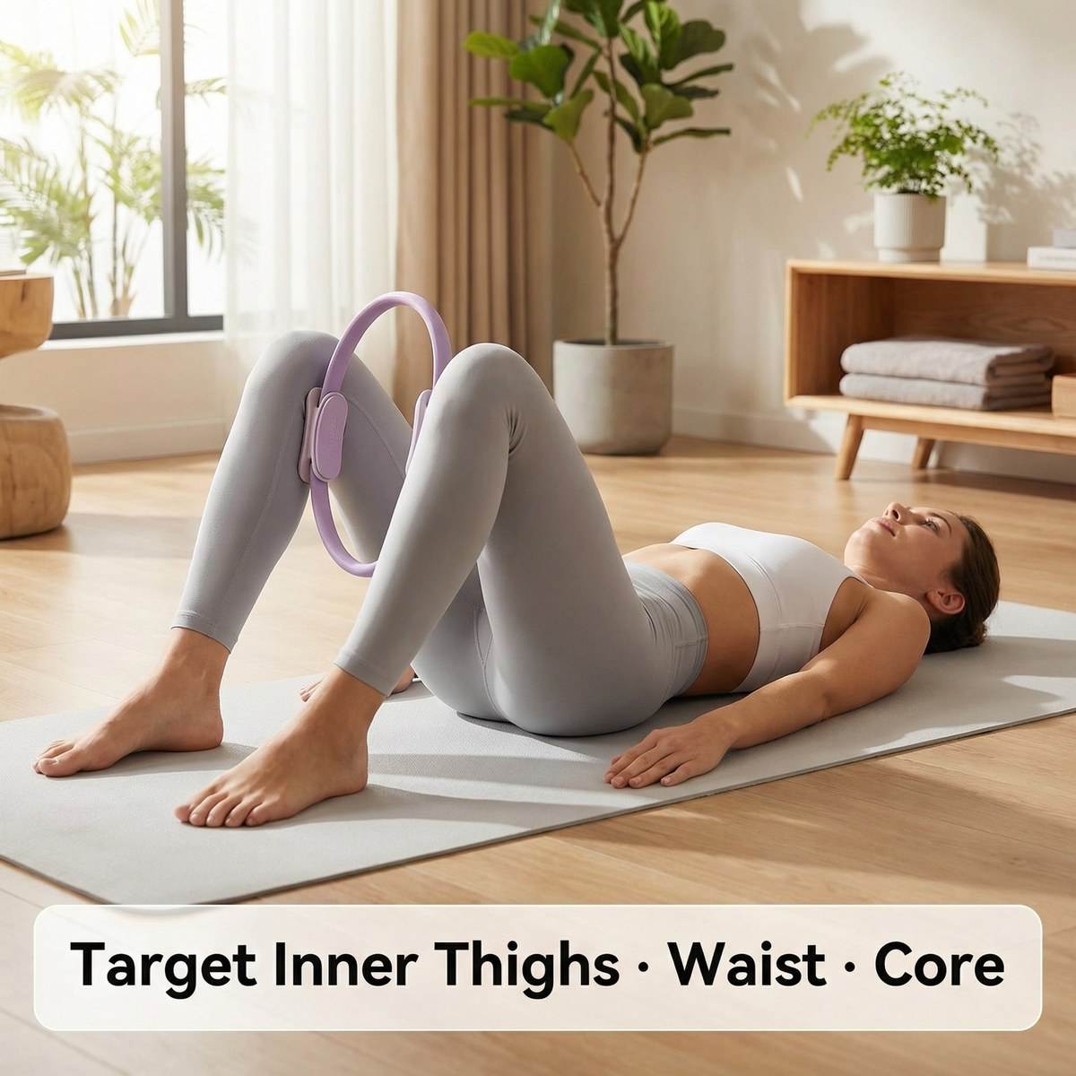 Yoga Fitness Ring - Кольцо для пилатеса 38 см: Волшебное