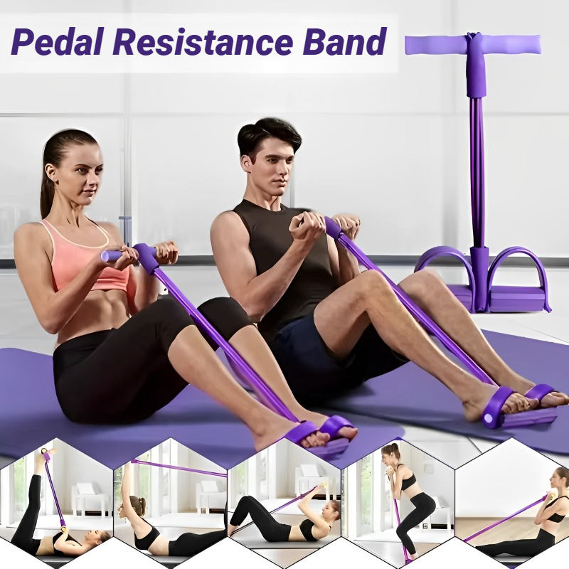 Четырехтрубный педальный трена – обзор и цена Yoga Pedal Puller Fitness Equipment