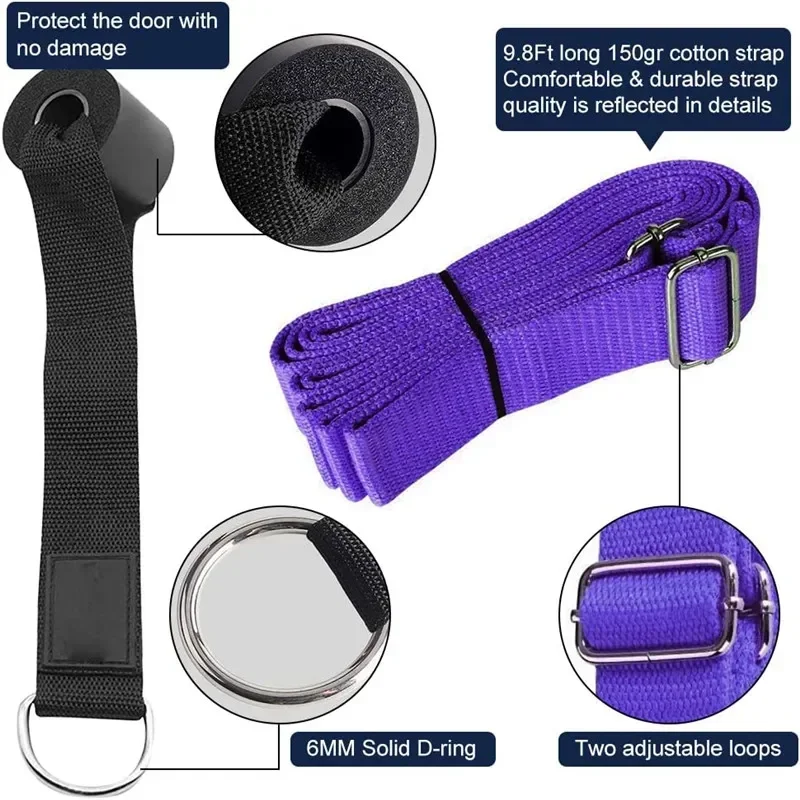 Эластичный ремень для растяжки – обзор и цена Yoga Fitness Ring