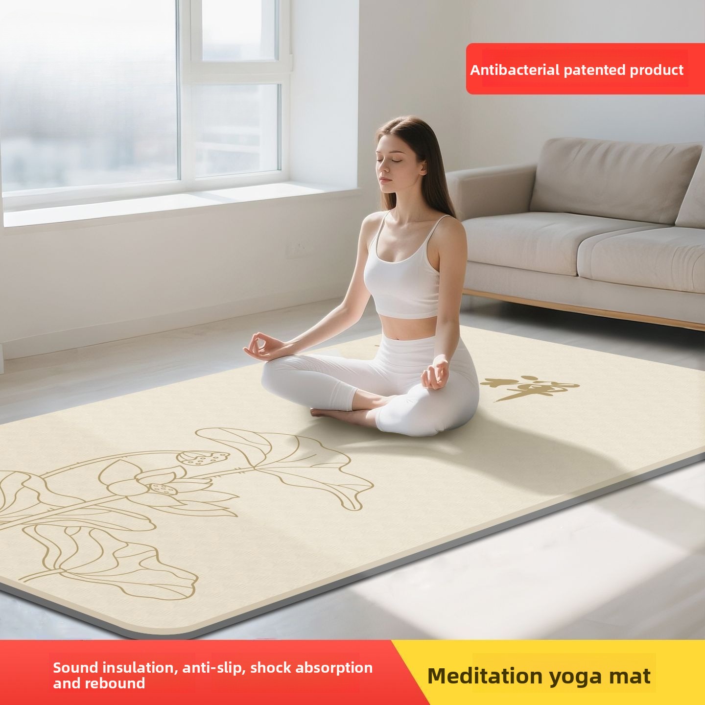 Женский коврик для йоги и меди – обзор и цена Yoga Fitness Mat