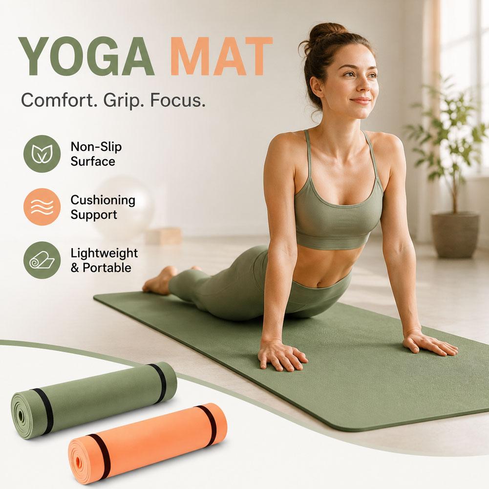 Толстый коврик для йоги, проти – обзор и цена Thick Yoga Mat