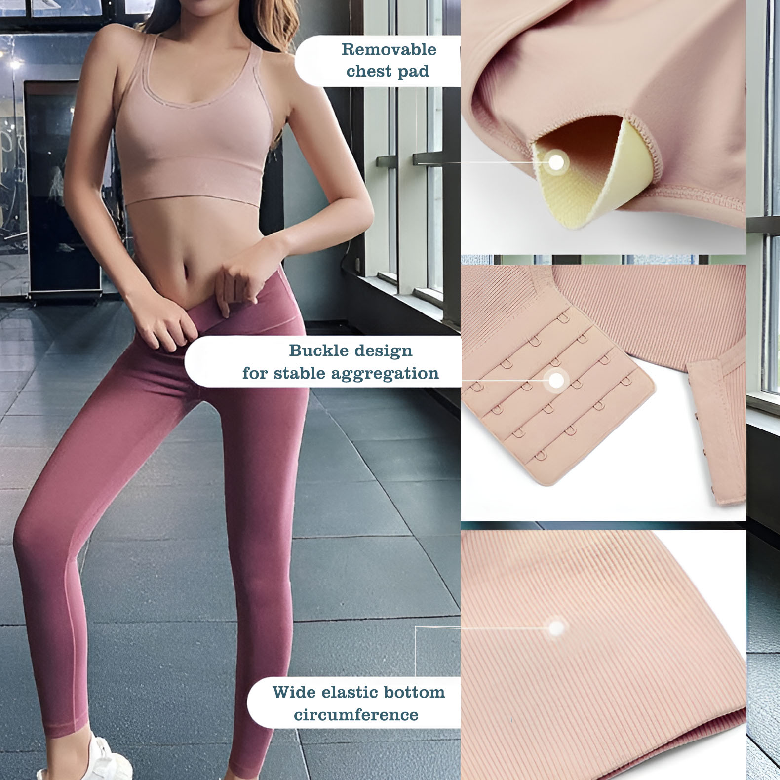 Женский спортивный бюстгальтер – обзор и цена Yoga Fitness Ring