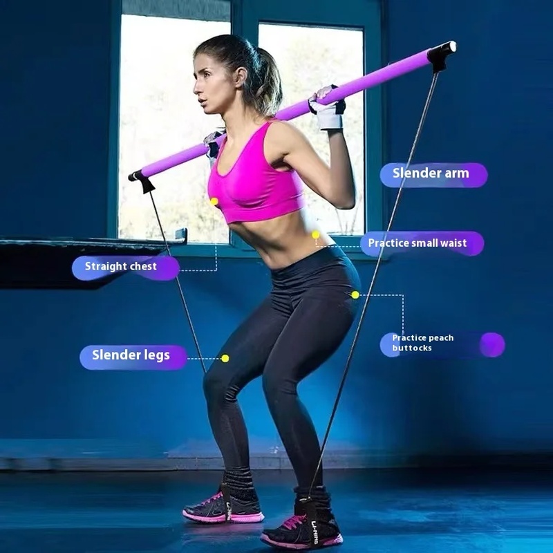Пилатес-стик - регулируемая фи – обзор и цена Yoga Fitness Bar