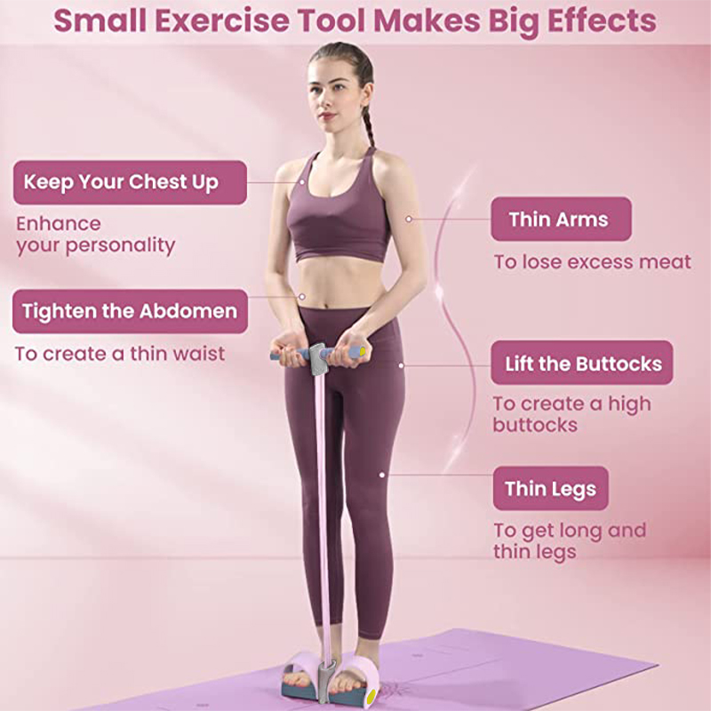 Эспандеры с четырьмя трубками, – обзор и цена Yoga Pedal Puller Fitness Equipment