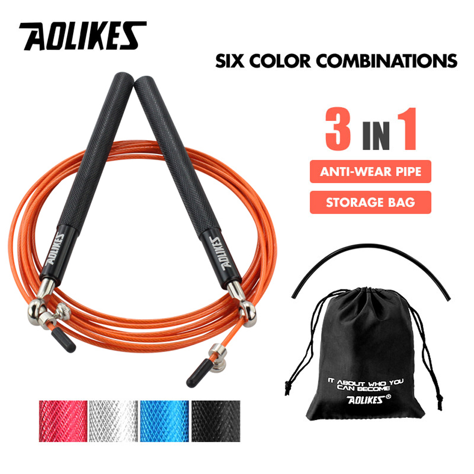 AOLIKES 1 шт., скоростная скак – обзор и цена Speed Skipping Rope