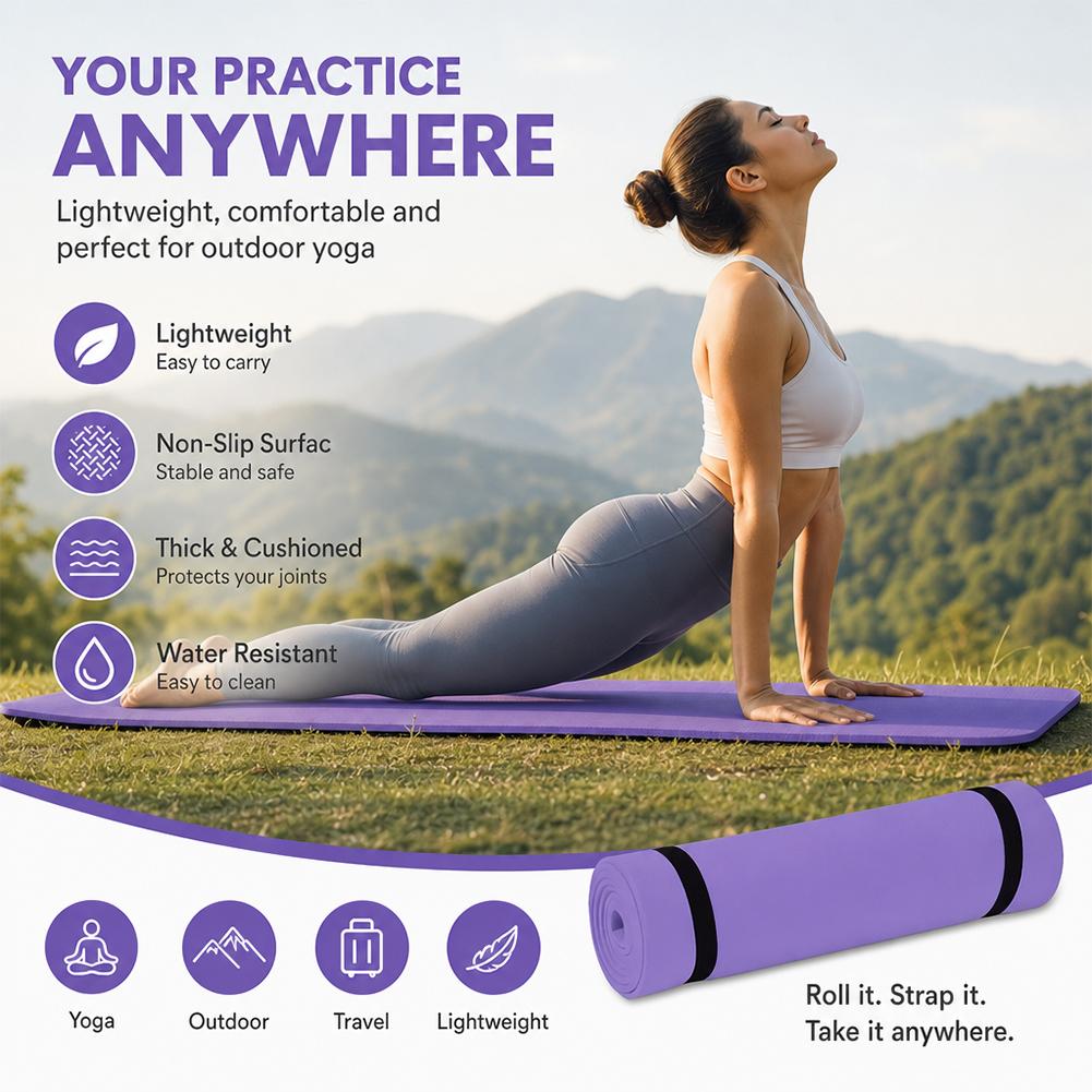 1/2 шт. толстый коврик для йог – обзор и цена Thick Yoga Mat