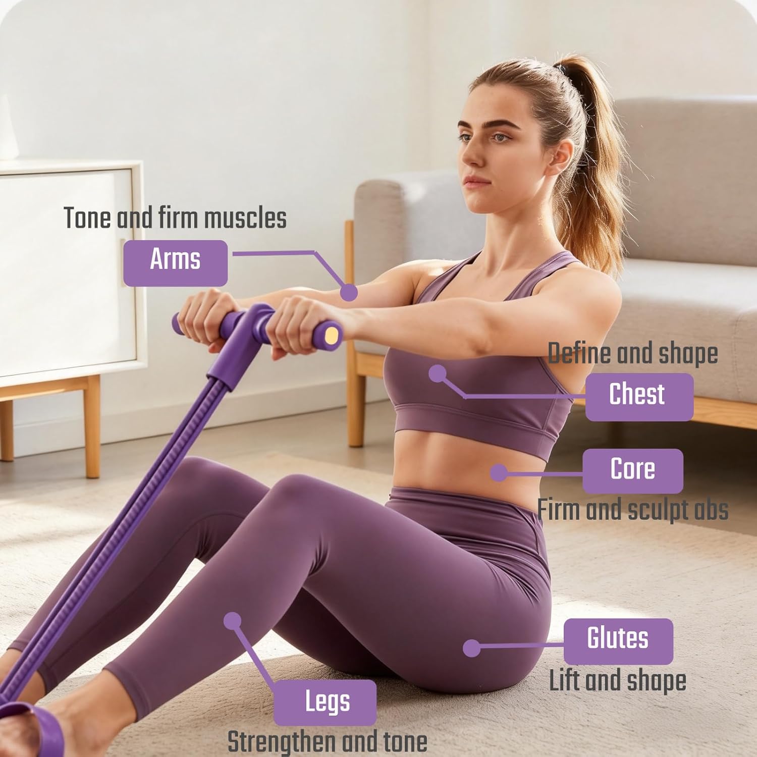 Педальный эспандер с регулируе – обзор и цена Yoga Pedal Puller Fitness Equipment